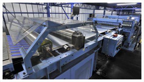 【市川塩浜】お菓子のカンの材料・うす～いアルミ板の梱包