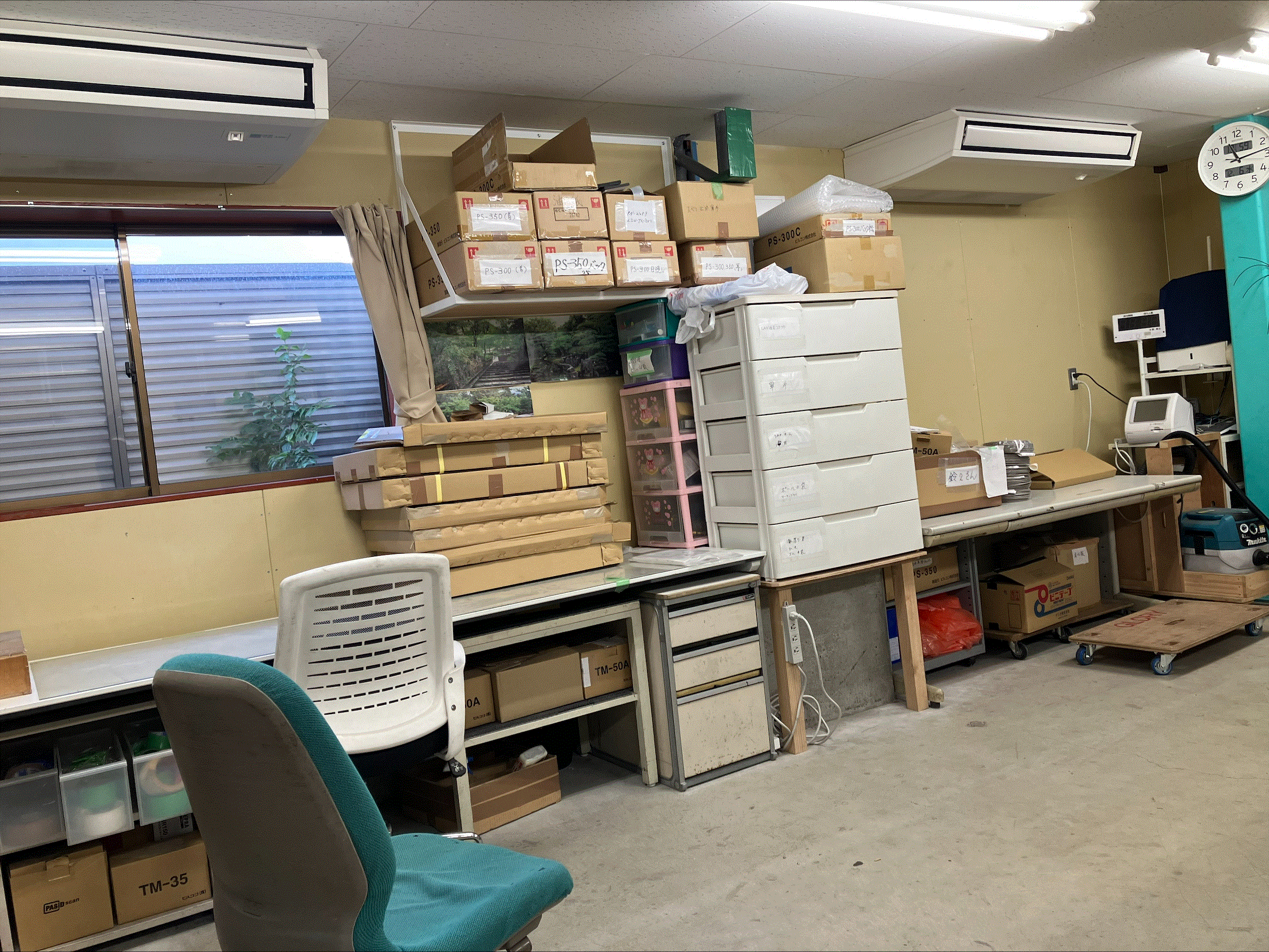 運転ナシ☆キャスター付き機械を運搬♪移動ラク！