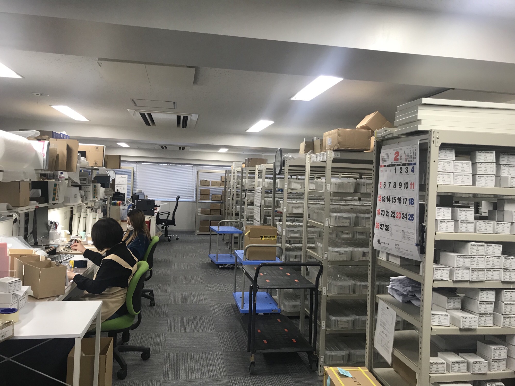 【越谷市新川町】空調有♪無料P完備◎マグネットの検品