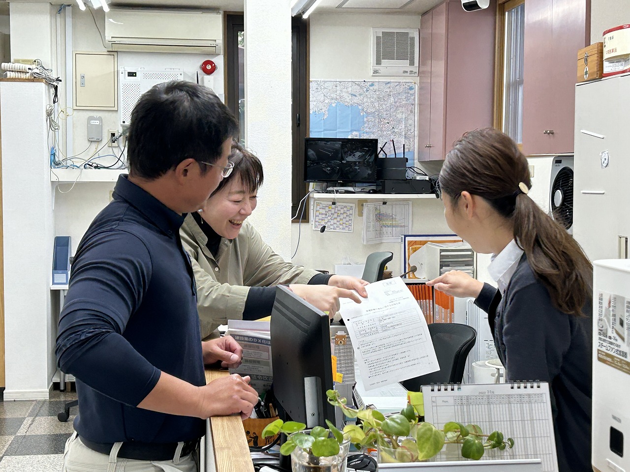 正社員を目指そう↑＜和気あいあい環境＞未経験OK＿かんたん事務