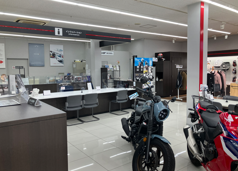 【週5日×5時間】長期◆バイクのショールームで受付ジム♪
