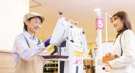 夕方だけのお仕事☆スーパーでのレジ対応＊未経験OK♪＠白馬