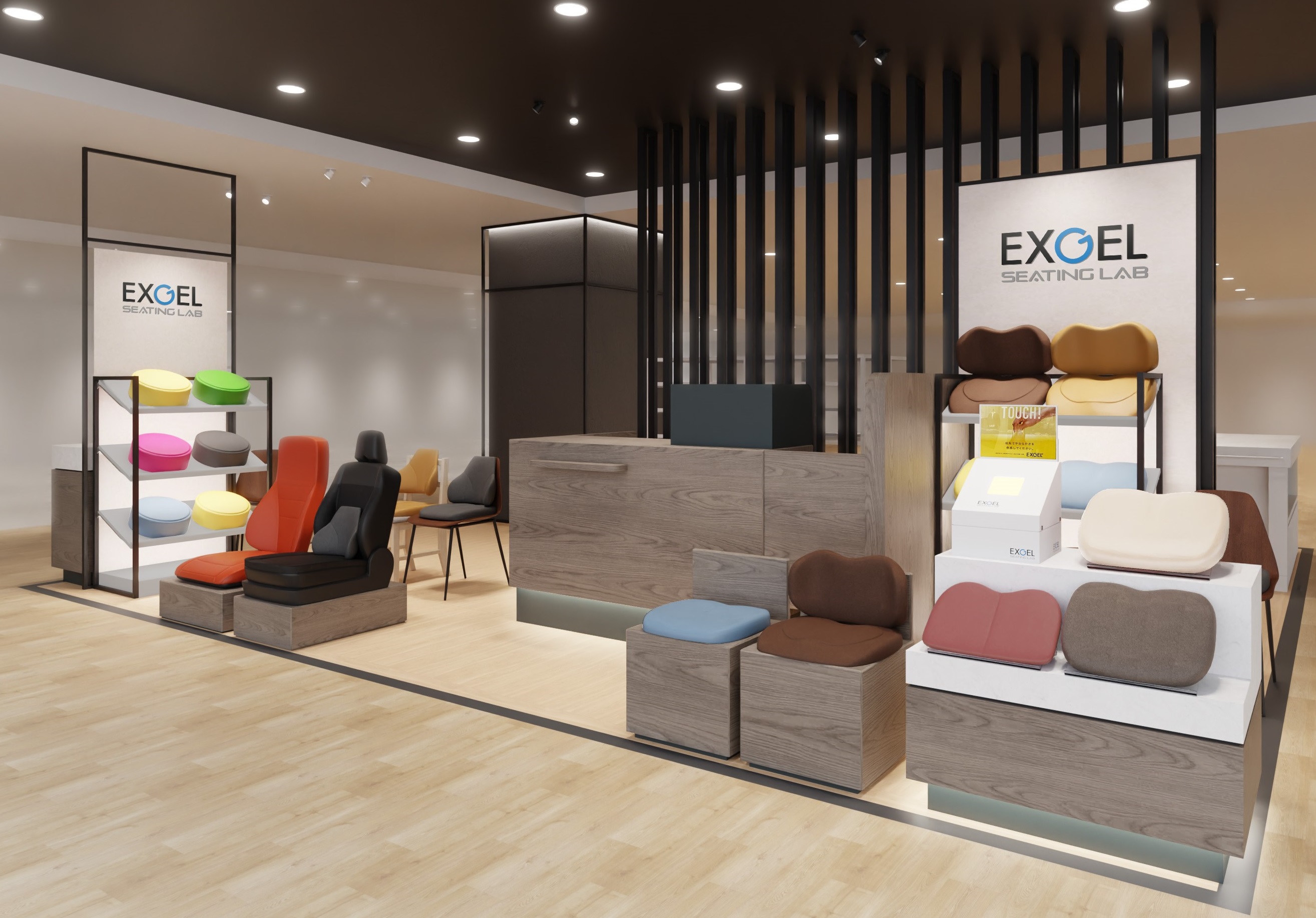 シーティングアドバイザーがお客さまの座る悩みをカウンセリング