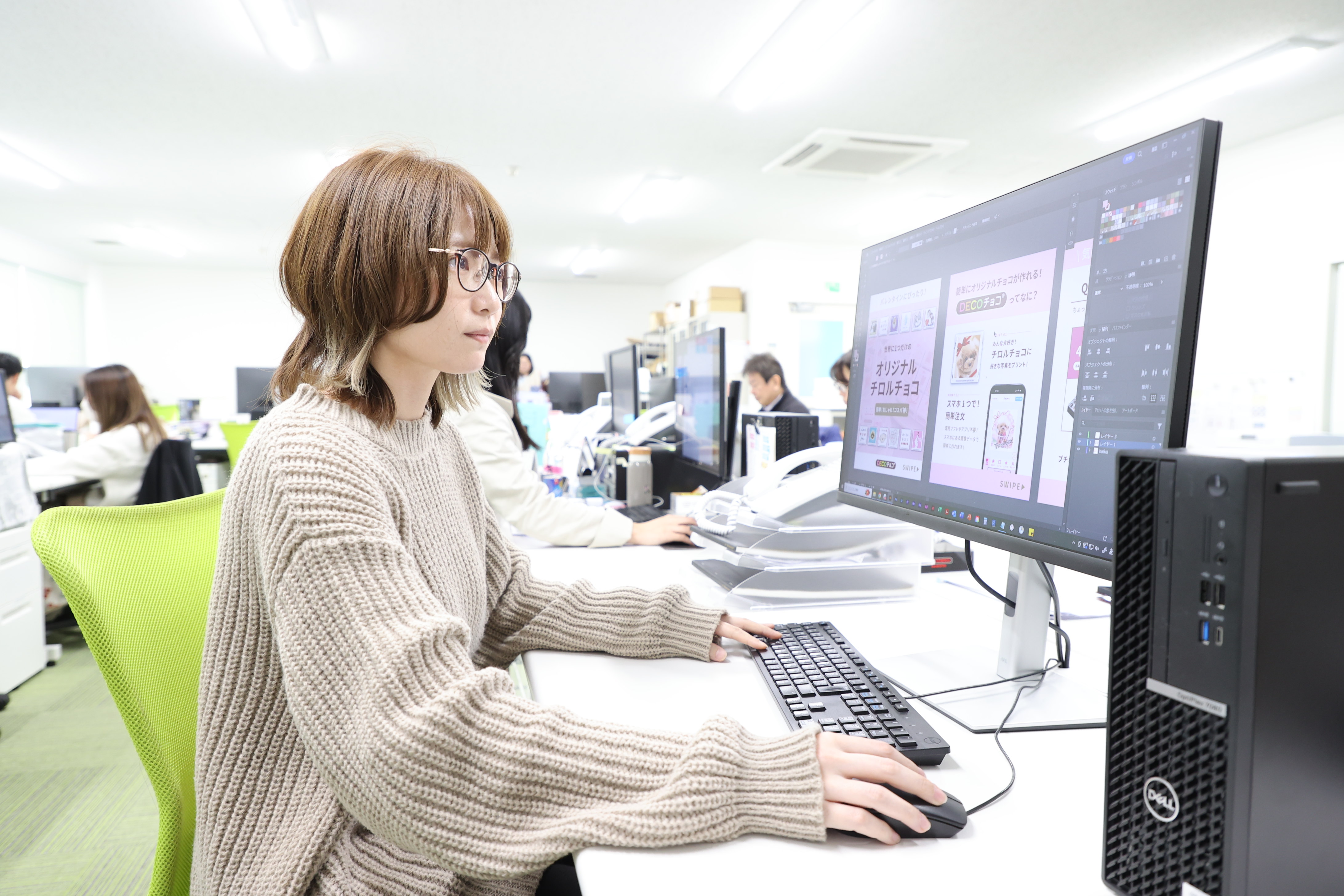＼アニメ好き・推し活好き集合／自由度高め◎デザイン業務に挑戦