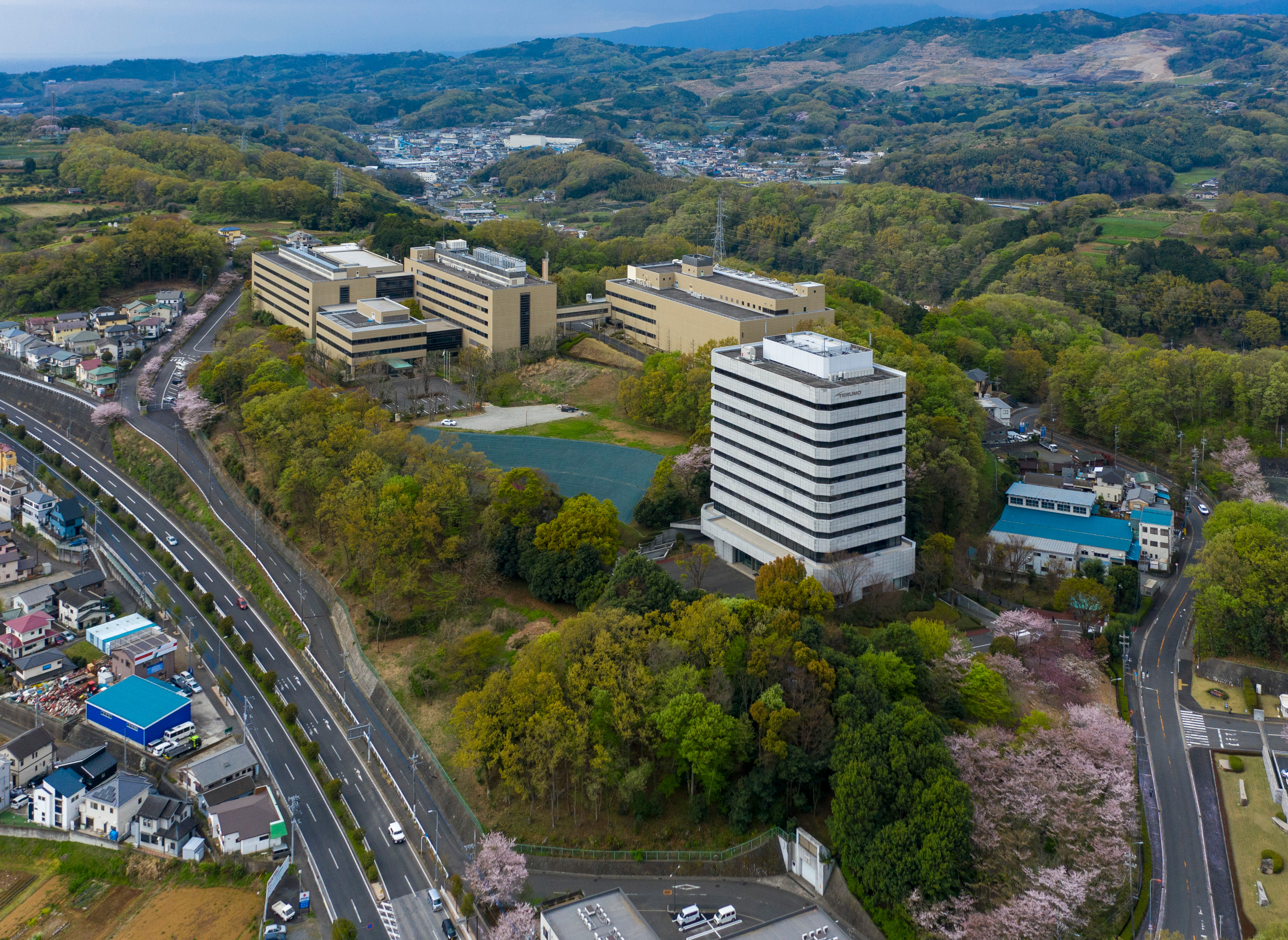 湘南センターは、自然豊かな環境にあり、富士山も見ることができます。四季を感じながら仕事ができます！