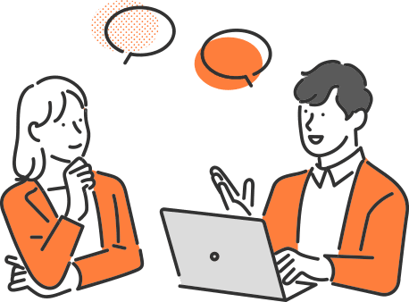 ヒアリングした内容をもとに、幅広い人材サービスをご提案。解決策を複数持つことで、ご要望に対し柔軟に対応します。