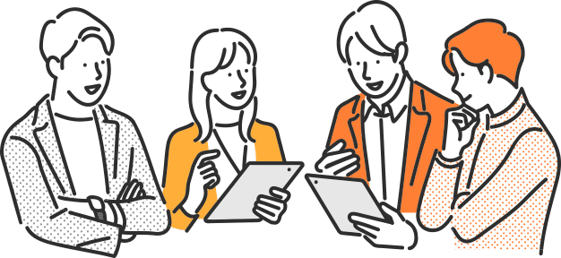 充実した教育制度により、業務適性のある派遣スタッフを育成しご紹介することで、ミスマッチを減らします。