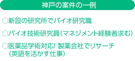 神戸の案件の一例