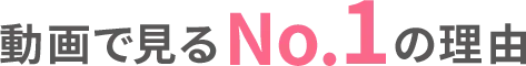 動画で見るNo.1の理由