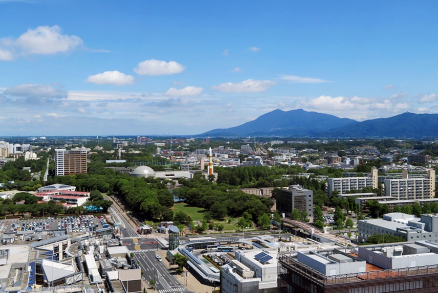 筑波研究学園都市風景