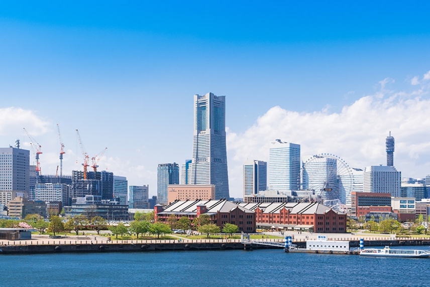 横浜みなとみらい風景