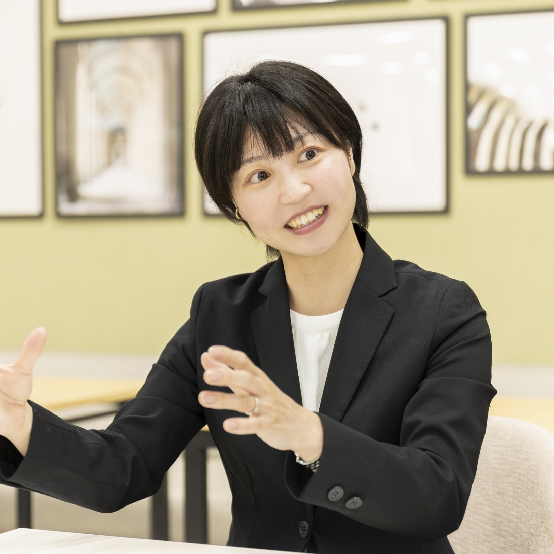 今後の抱負を語る中島さん写真